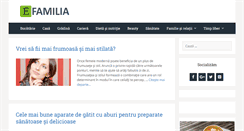 Desktop Screenshot of efamilia.ro