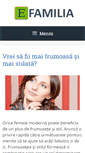 Mobile Screenshot of efamilia.ro