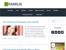 Tablet Screenshot of efamilia.ro